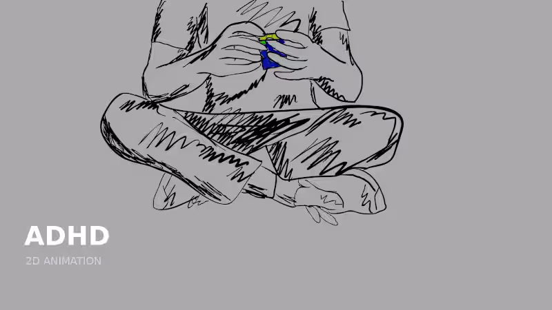 Cover image for ADHD — 2D ANIMATION
Short animation