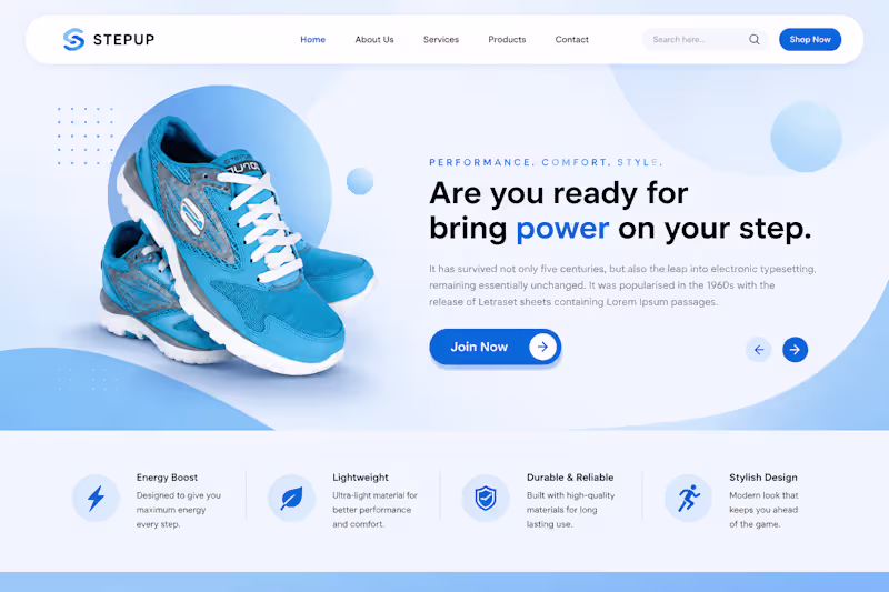 Cover image for Modern Landing Page & Website Design