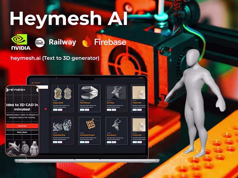 Cover image for Development of Heymesh AI for 3D Printing