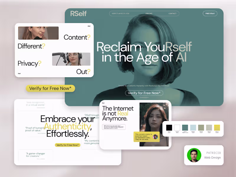 Cover image for Web Design | Prototypes