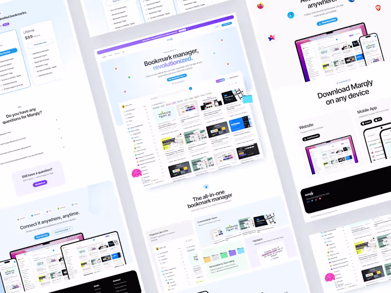 Cover image for Marqly 3.0 Website