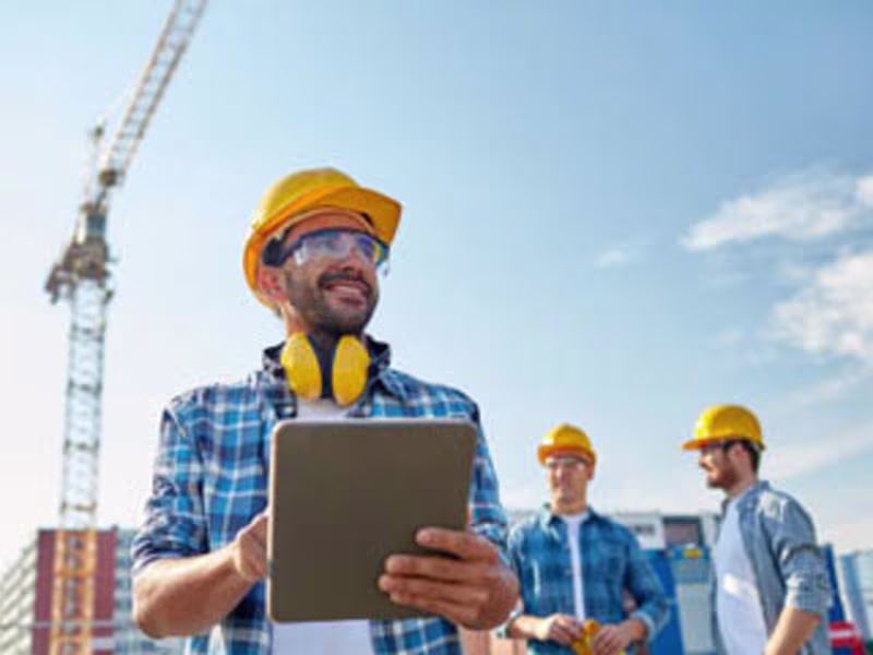 Cover image for WE ARE CONSTRUCTION COMPANY