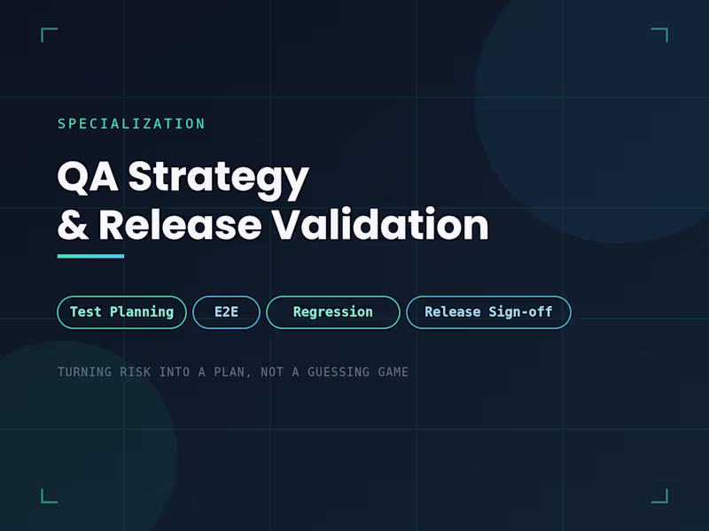 Cover image for Designed and implemented API and
