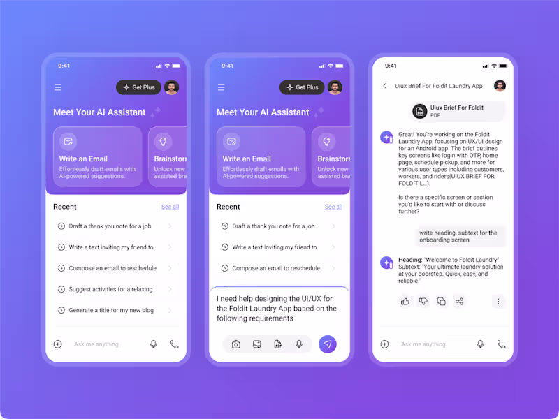 Cover image for Profondos - AI Chat GPT Mobile App
