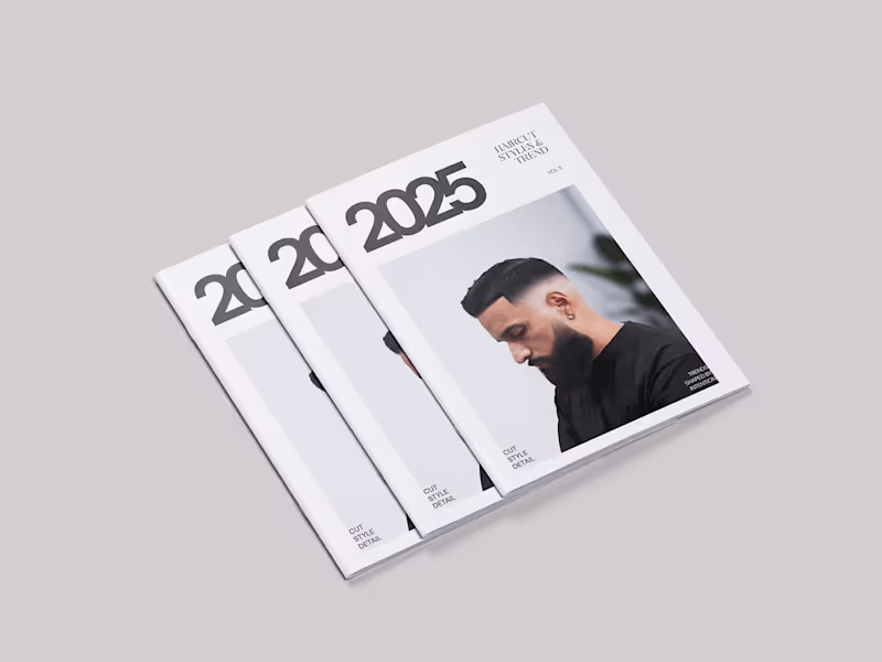 Cover image for A Minimal Editorial Magazine