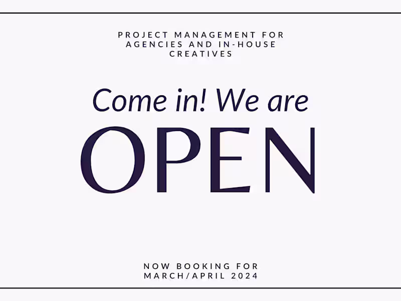 Cover image for Creative Project Management
