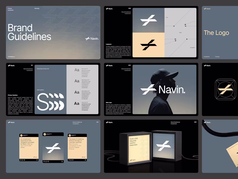 Cover image for Navin - Finance Brand Guidelines