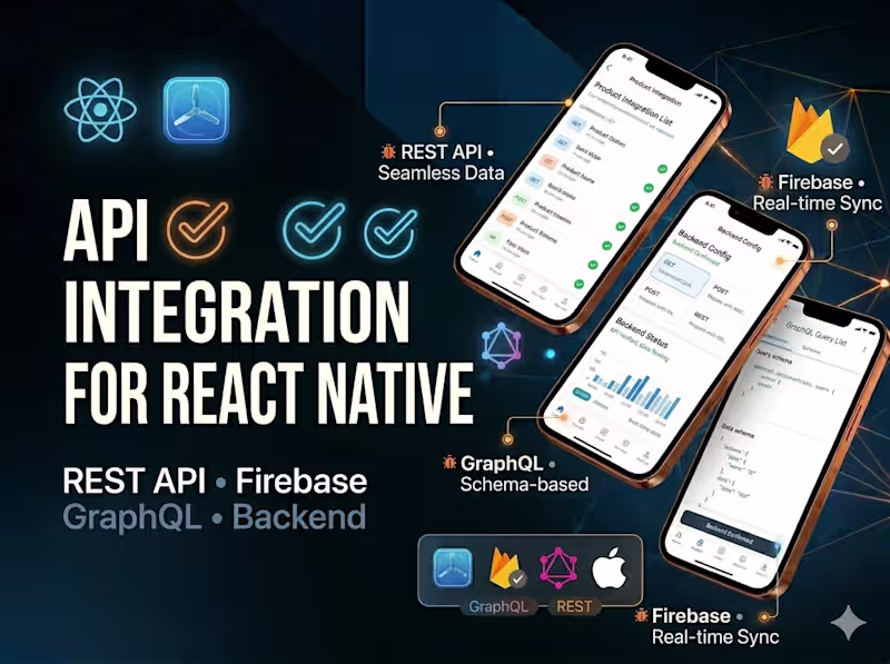 Cover image for RESTful API & GraphQL Integration for React Native Mobile Apps