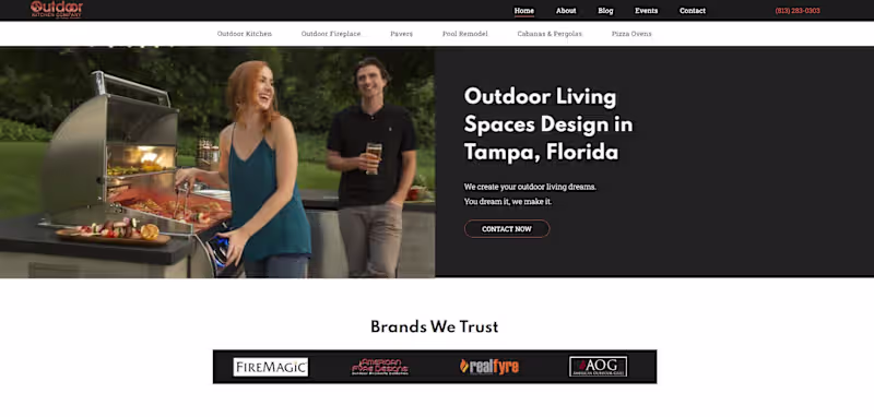 Cover image for Responsive Web Design for Outdoor Goods company.
