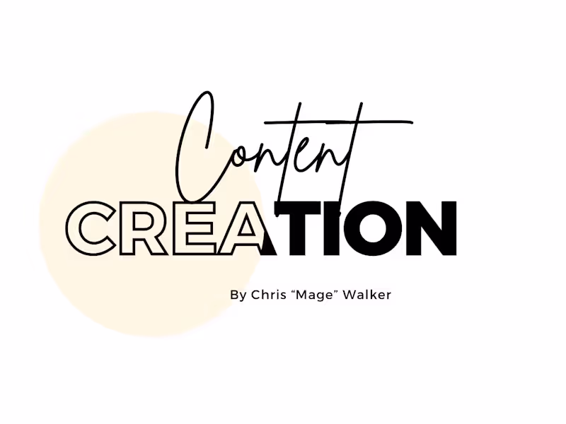 Cover image for Social Media Content