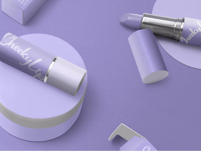 Cover image for CheekyLips Brand Guidliness Mini & Brand Identity Visual Design