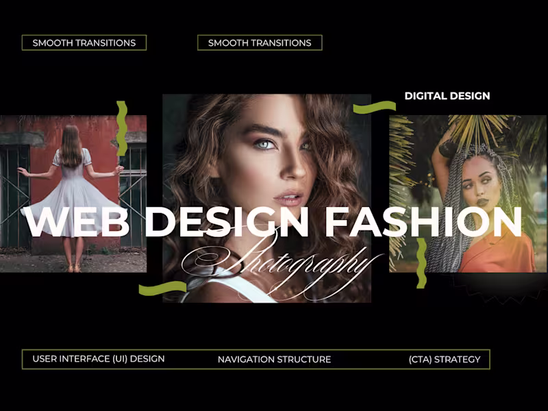 Cover image for Minimalist High-Fashion Photography Web Experience