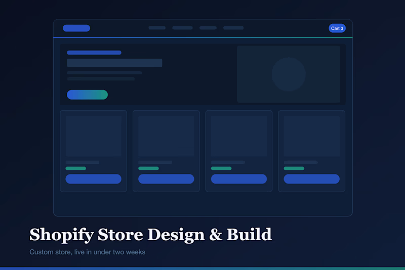 Cover image for Shopify Store Design & Build