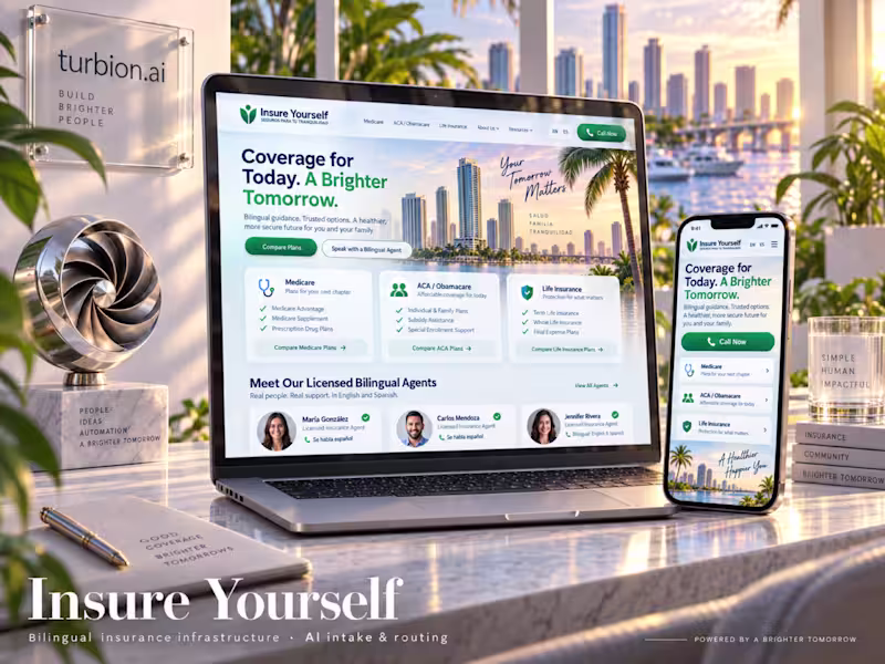Cover image for Insure Yourself — AI-Powered Bilingual Custom Insurance Agency