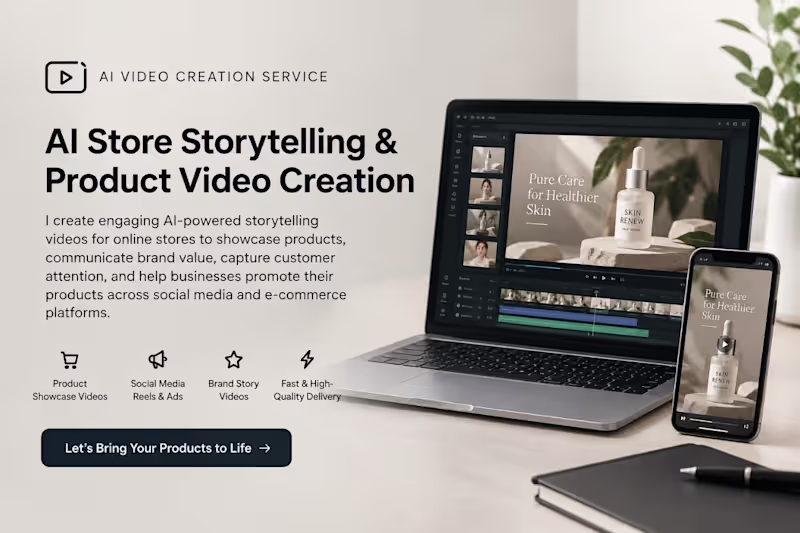 Cover image for AI Store Storytelling & Product Video Creation