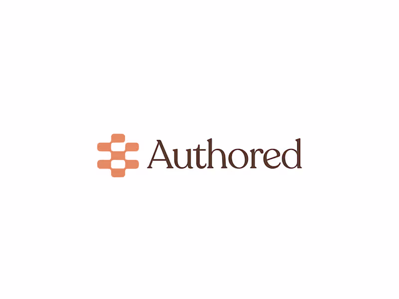 Cover image for Authored - Brand Identity