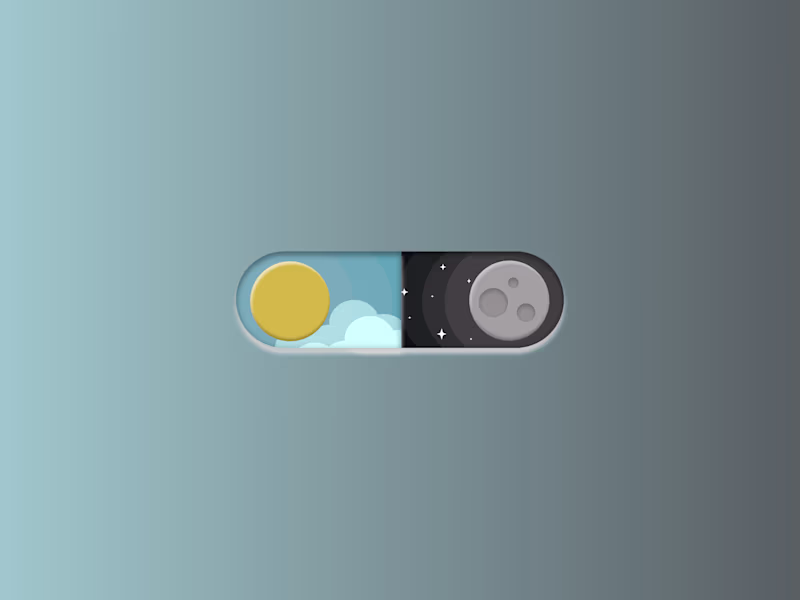 Cover image for Toggle Button interactive animation