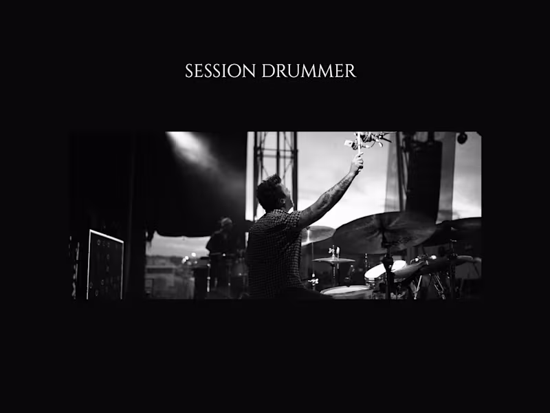Cover image for Session Drummer (Remote)