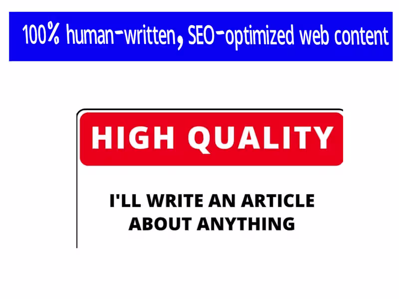 Cover image for SEO-Optimized Web Content Writing for Your Business