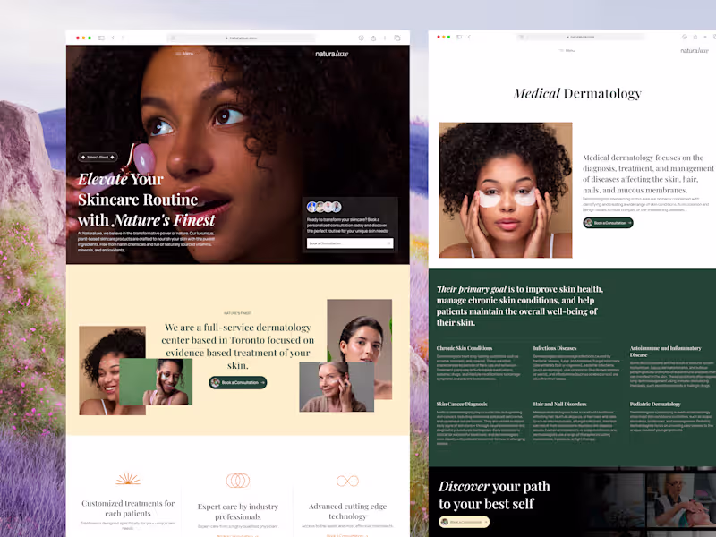 Cover image for Naturaluxe –– Framer Development