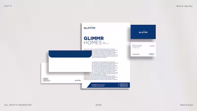 Cover image for Luxury Real Estate Website Development for Glimmr Homes