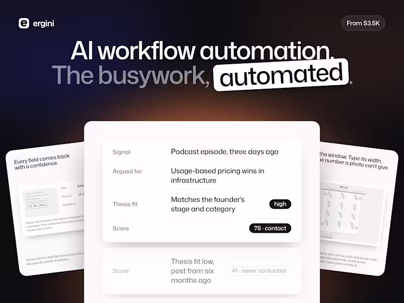 Cover image for AI workflow automation