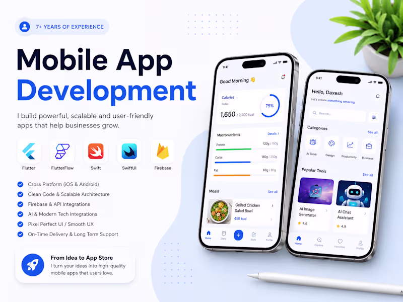 Cover image for Build Scalable, High-Performance Mobile Apps for iOS & Android