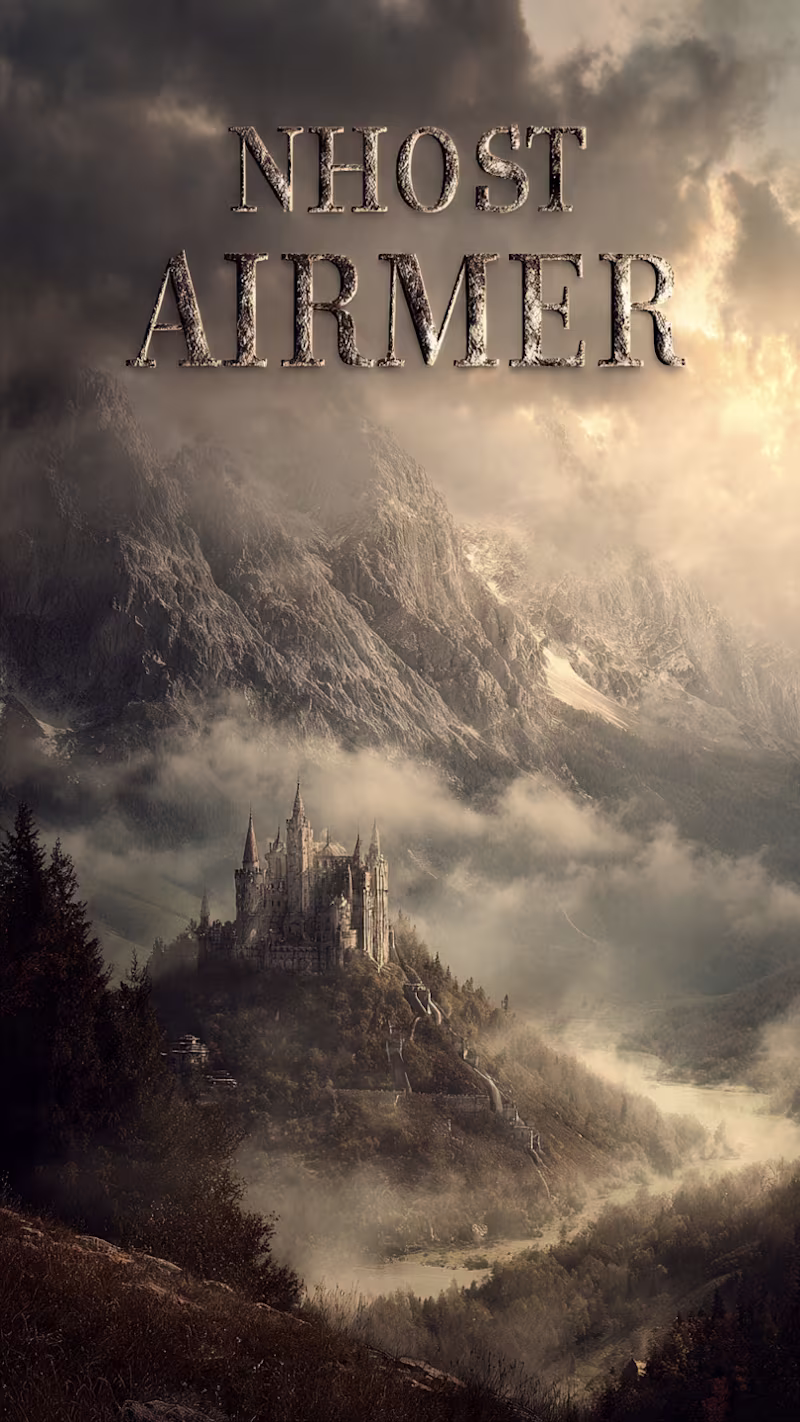 Cover image for Misty Castle & Epic Landscape Fantasy Book Cover Design