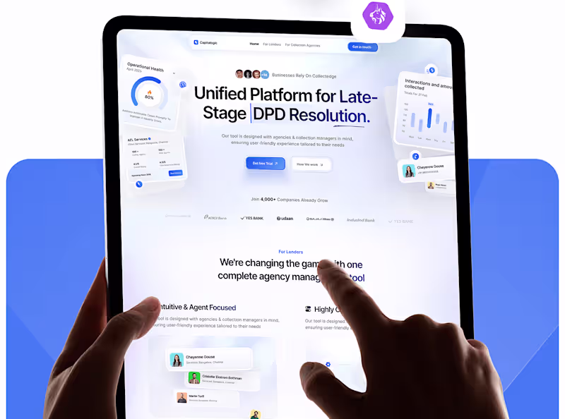 Cover image for Unified Fintech Platform for Late-Stage DPD Resolution