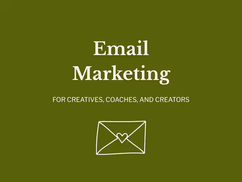 Cover image for Email Marketing for Service Providers and Personal Brands