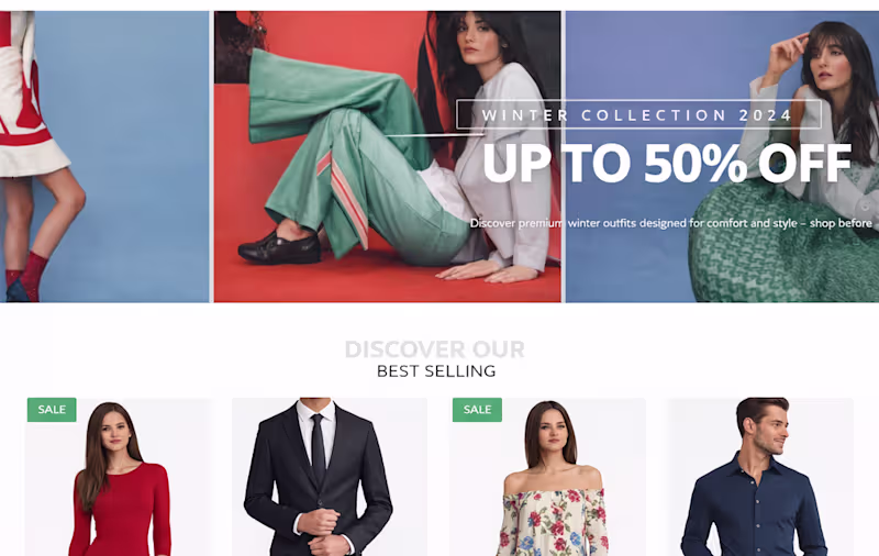 Cover image for Premium WordPress E-commerce Website Design & Store Setup