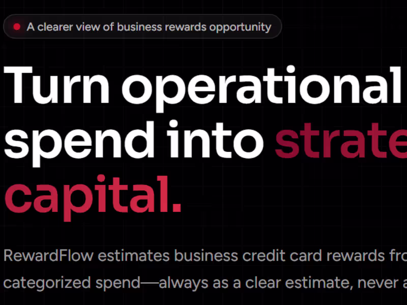 Cover image for Reward Flow AI