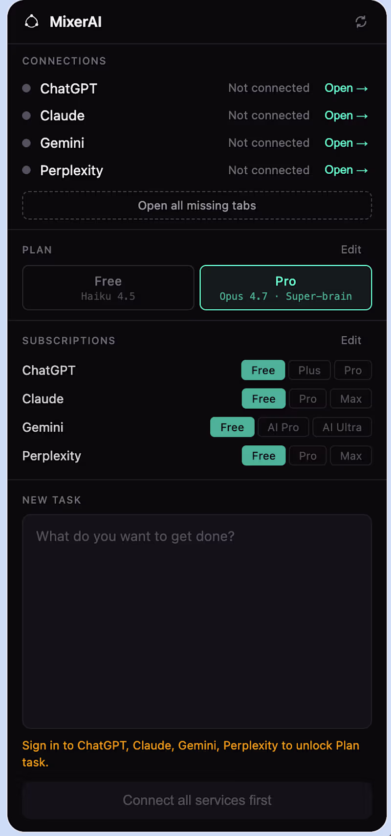 Cover image for MixerAI is a Chrome extension