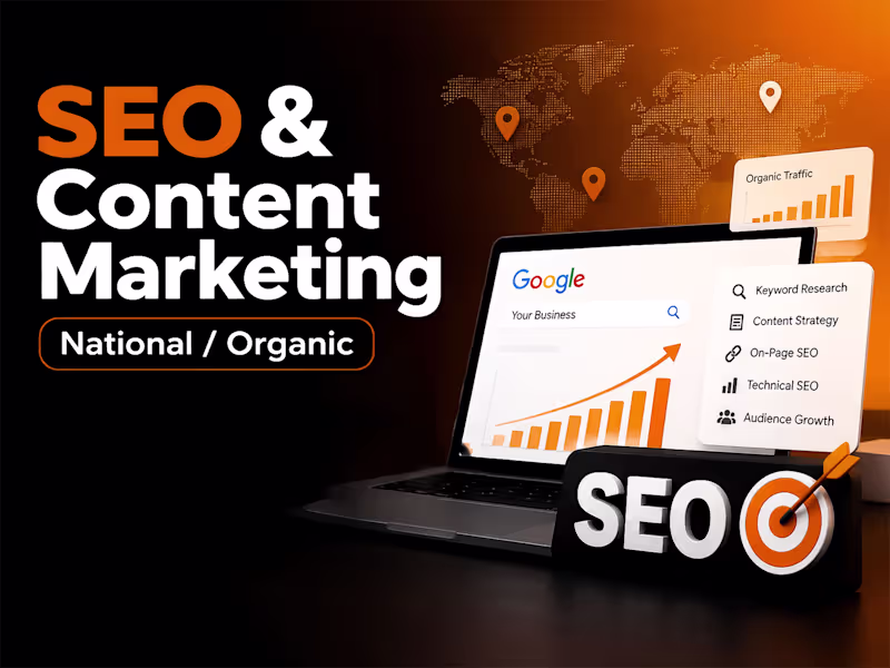 Cover image for SEO & Content Marketing (National / Organic)