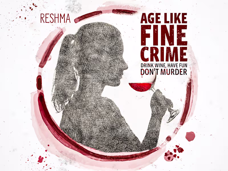Cover image for Reshma — "Age Like Fine Crime" Podcast Artwork