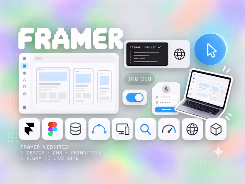 Cover image for Custom Website Design and Build in Framer