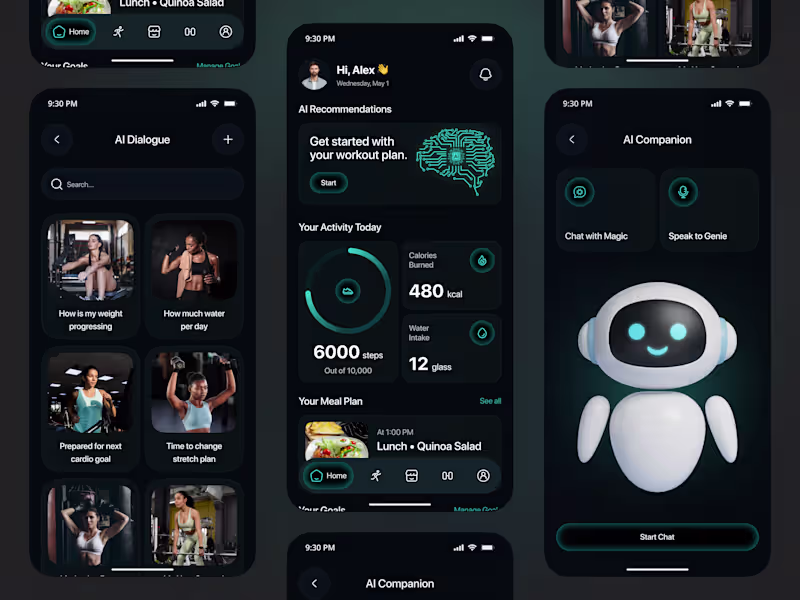 Cover image for AI Fitness Tracker App