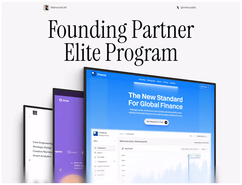 Cover image for Founding Partner Program: Elite Framer + Strategy