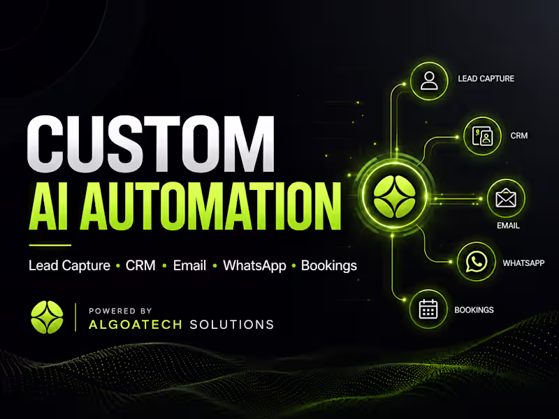 Cover image for Custom AI Automation & Workflow Setup