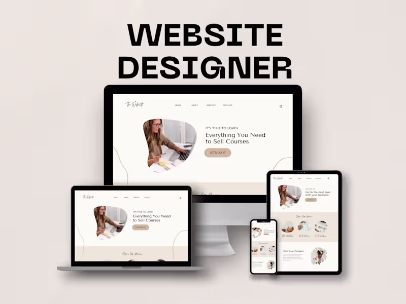 Cover image for Website Designing 
