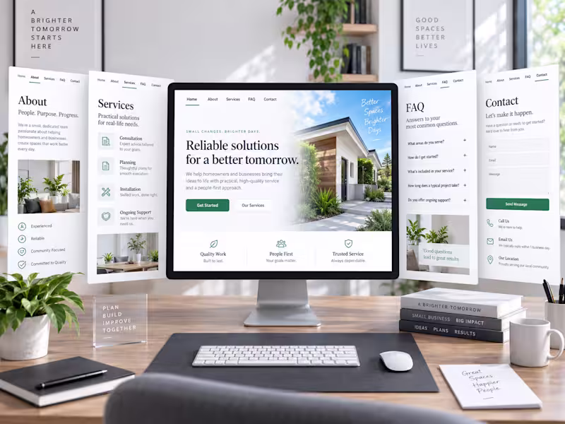 Cover image for Greenline Outdoor: Lead-Generation Website Concept