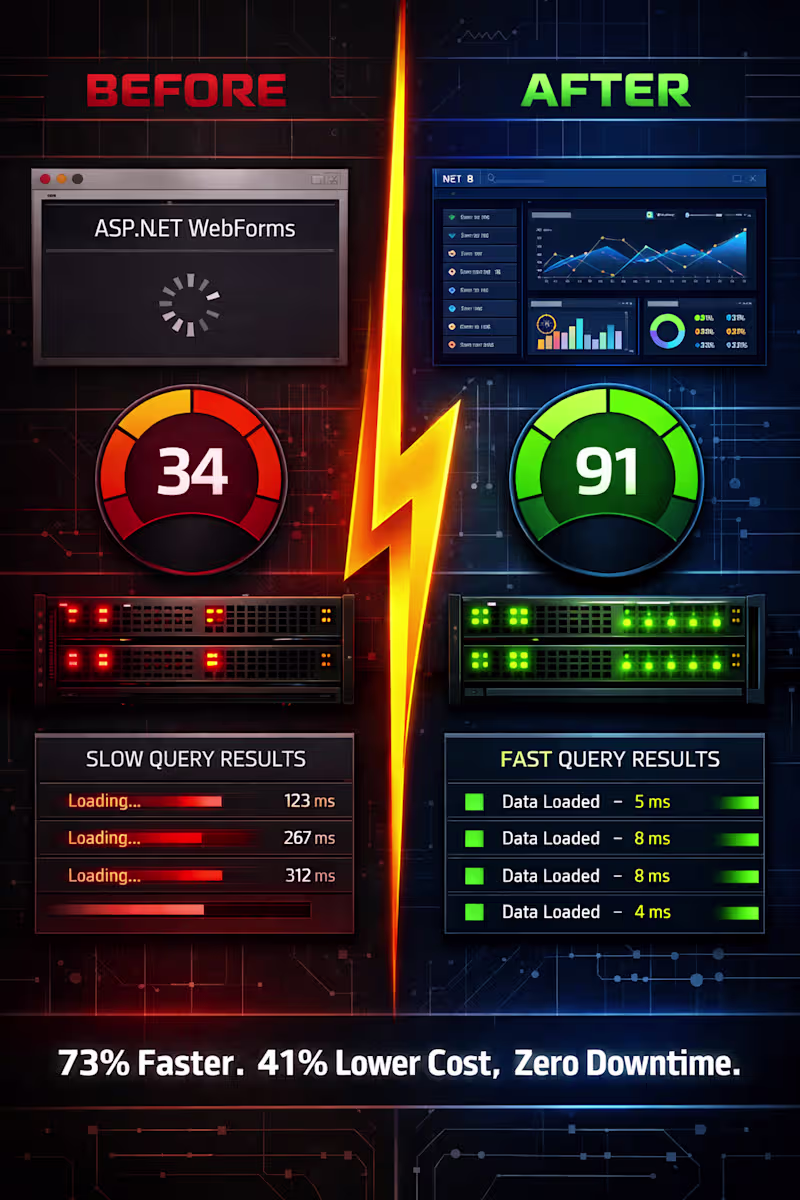 Cover image for  Legacy .NET Modernization &