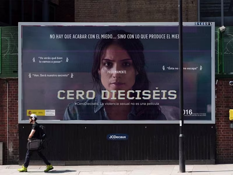 Cover image for Campaña #CeroDieciséis La violencia sexual no es una película