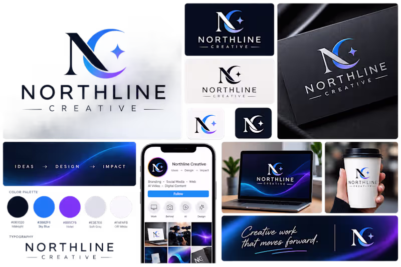 Cover image for Northline Creative — Brand Identity