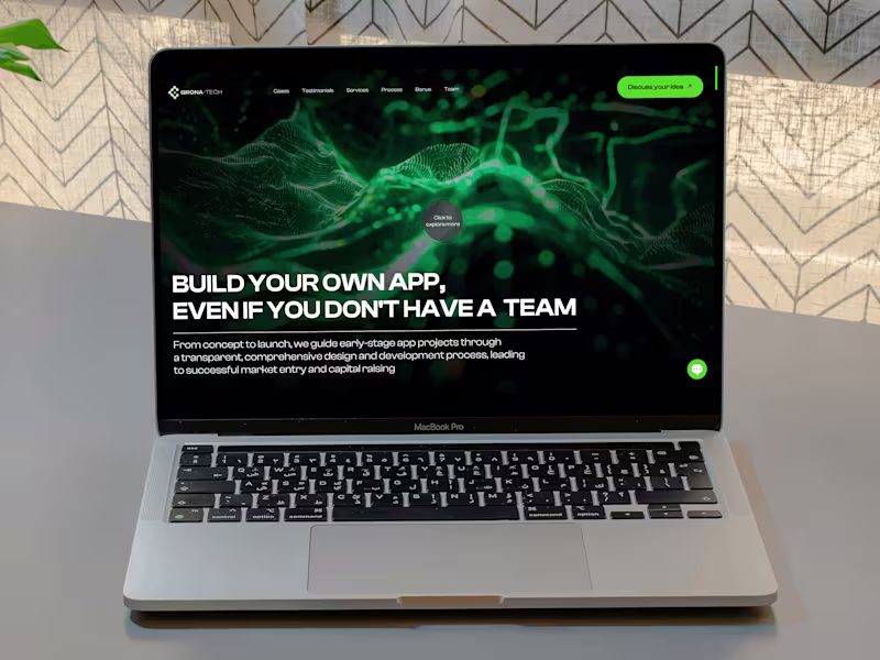 Cover image for GronaTech - Software Development and Design