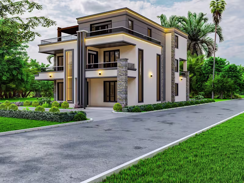 Cover image for Architectural Visualization : Residential Masionette