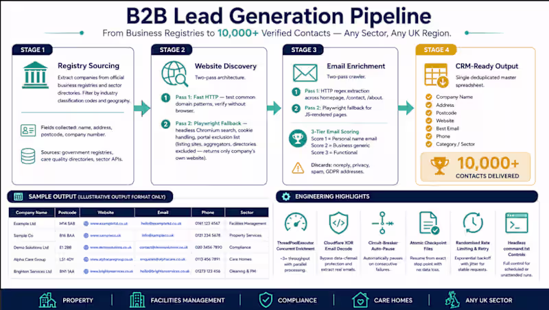Cover image for UK B2B Lead Pipeline 