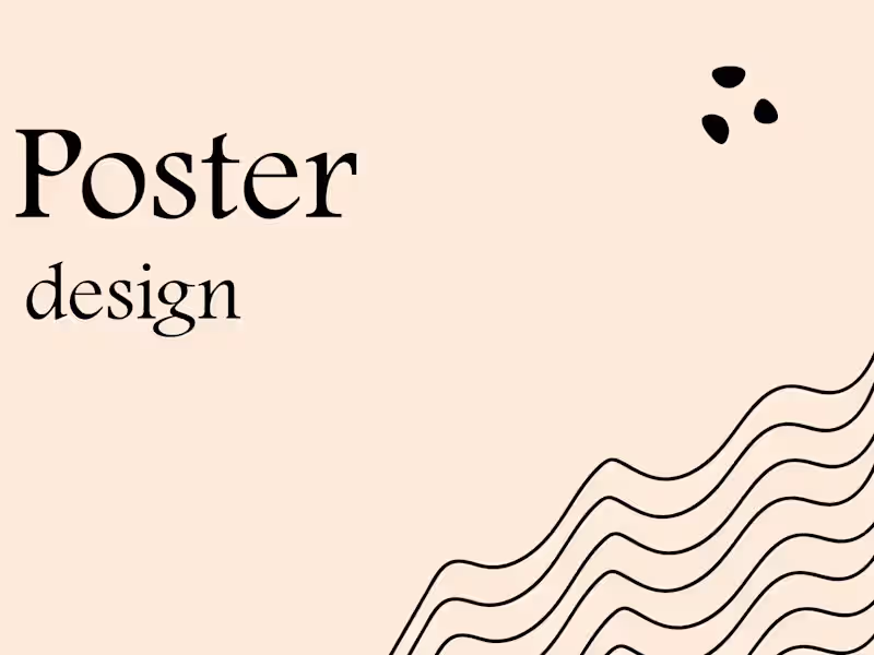 Cover image for Poster design