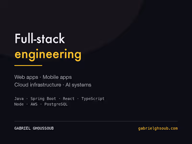 Cover image for Full-stack web app development