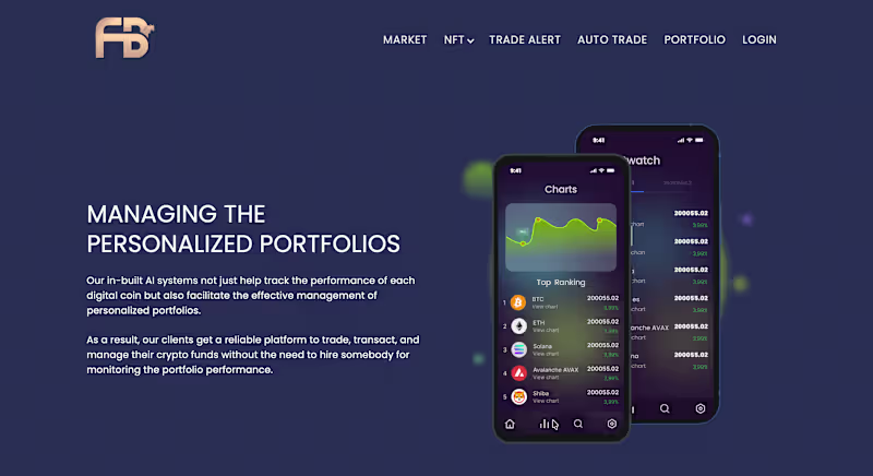 Cover image for Blockchain Crypto Portfolio Management Platform